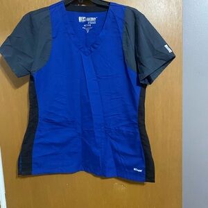 Grey's Anatomy Royal Blue Scrub Top